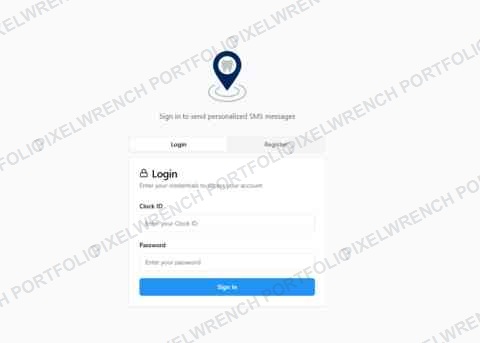 Dental Ping production sign-in